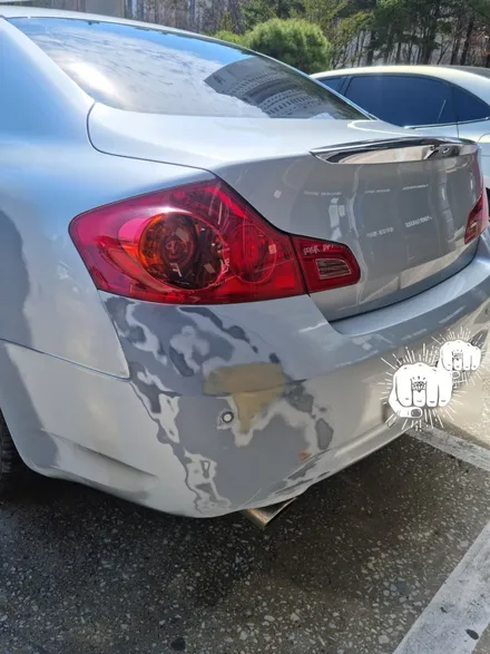 인천 랩핑  무료 대차  인피니티 G37  전체랩핑 / 인천 논현동