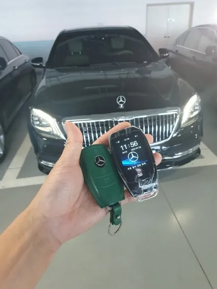 벤츠 w222 s530L 17년식 준신형 스마트키 ☞ 벤츠 타입 디스플레이키 개조 업그레이드 / 경기 부천, 전국 택배, 출장