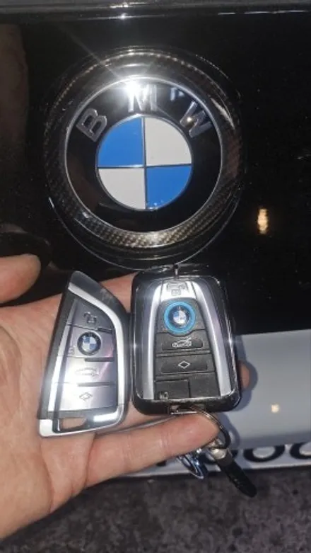 BMW i8 구형 스마트키, 신형 칼키로 스페어 제작하는 방법 / 경기 부천, 전국 택배, 출장