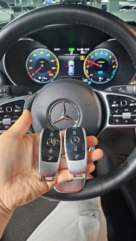 벤츠 GLC300e 차키 디자인 개조부터 자동문까지 한 번에 시공 / 경기 부천, 전국 택배, 출장