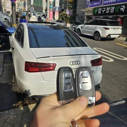 2012년식 아우디 A6 차키 복사 시스템으로 구현하는 독보적인 정밀도 / 경기 부천, 전국 택배, 출장
