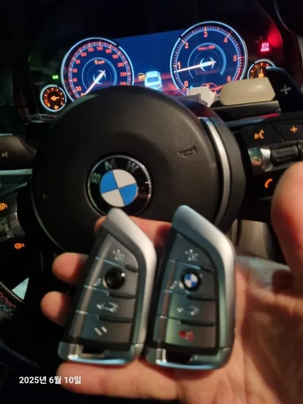 BMW F바디 차키 먹통, 신형 스마트키 추가 제작으로 해결한 후기 / 경기 부천, 전국 택배, 출장