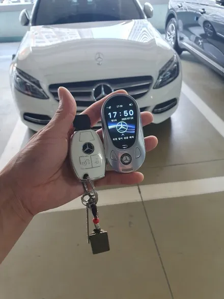벤츠 CLS300d 차키, 차원이 다른 타원형 디스플레이키 업그레이드 / 경기 부천, 전국 택배, 출장