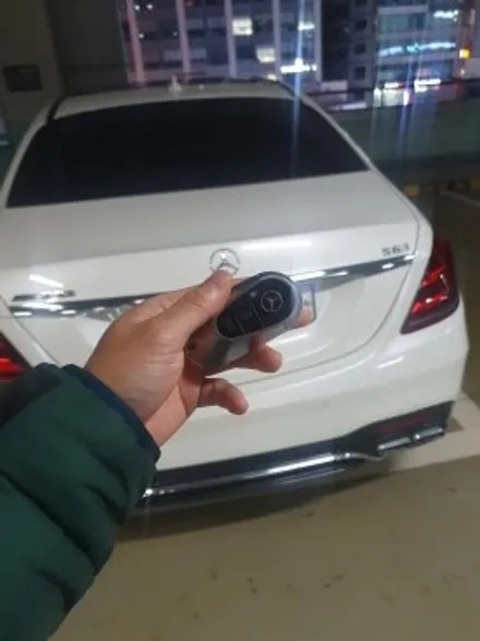 벤츠 S63 AMG 16년식 신형 조약돌 스마트키로 완성한 프리미엄 감성 업그레이 / 경기 부천, 전국 택배, 출장