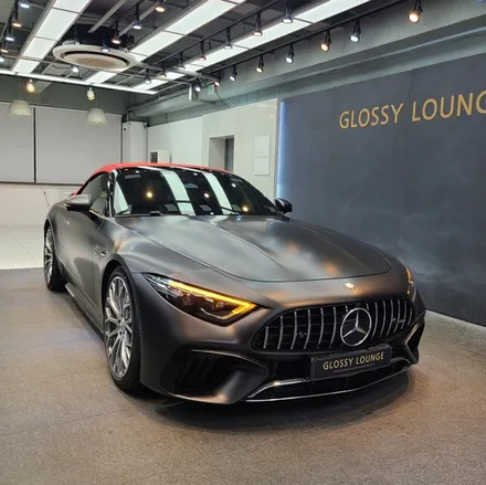 서초 PPF 무광 벤츠 AMG SL63 시공해 드렸어요 / 서울 서초