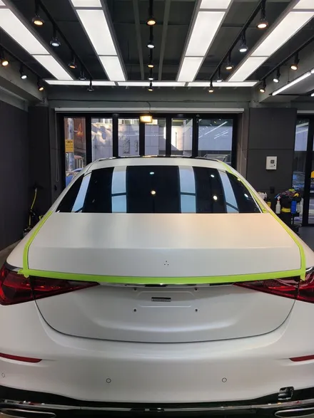 서초 PPF 무광 전체시공 벤츠 S500에 입히다 / 서울 서초