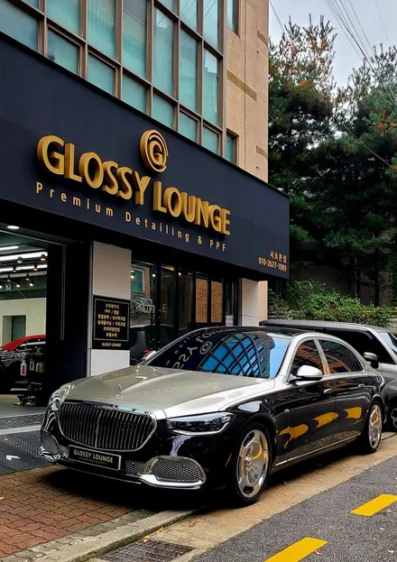 서초 광택 시공으로 깊은 흠집 복원해 드렸어요 벤츠 CLS450 / 서울 서초