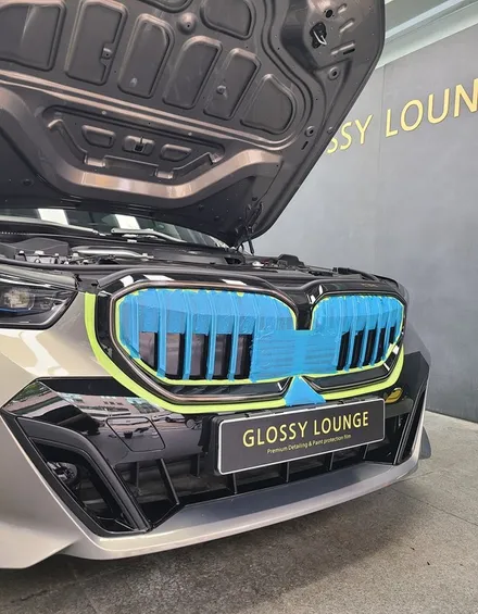 대치동 그릴 랩핑 크롬 죽이기 BMW 520i 시공 전 후 / 서울 서초