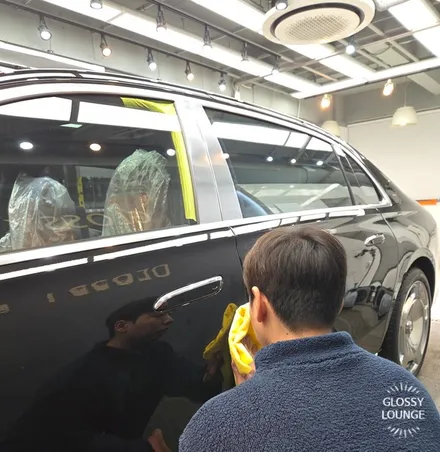 서초 PPF 벤츠 S580 마이바흐 전체 시공, 글로시라운지는 결과로 말합니다 / 서울 서초