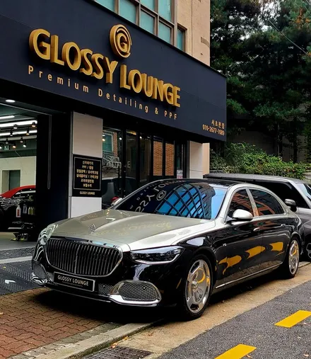 대치동 그릴 랩핑 크롬 죽이기 BMW 520i 시공 전 후 / 서울 서초