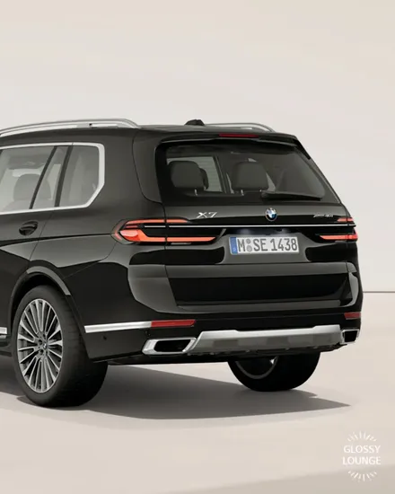 BMW X7 DPE 크롬죽이기 전후 비교, 블랙 그릴과 엠블럼 랩핑 효과 / 서울 서초