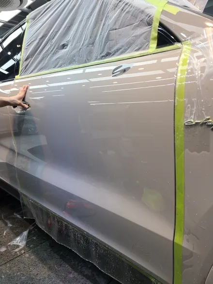 서초 PPF를 해야하는 이유 문콕테러 포르쉐 카이엔 / 서울 서초