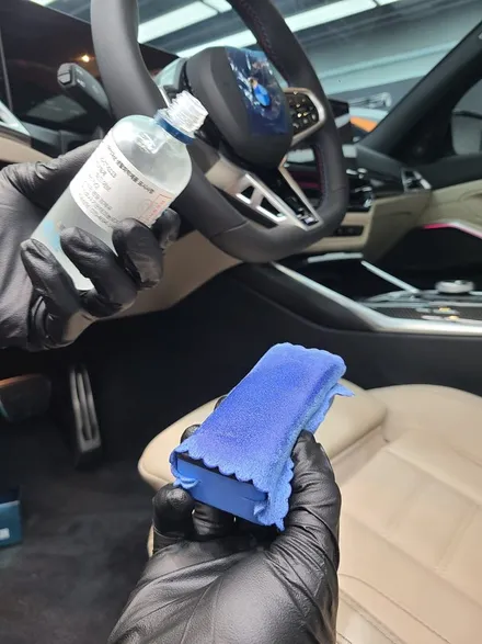 송파구 가죽 코팅해야 하는 이유 BMW 340i 투어링 / 서울 서초