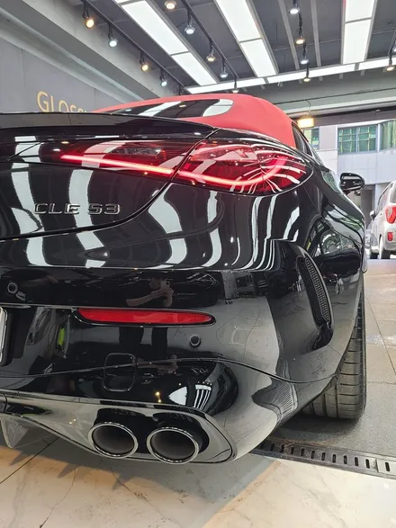 강남 소프트탑 발수 코팅 벤츠 AMG CLE53 카브리올레 / 서울 서초