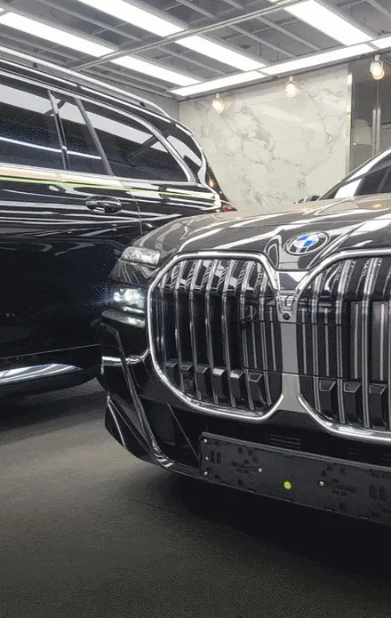 강남 7시리즈 크롬죽이기 BMW 740d / 서울 서초