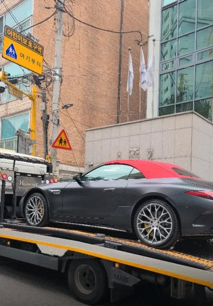 서초 PPF 무광 벤츠 AMG SL63 시공해 드렸어요 / 서울 서초