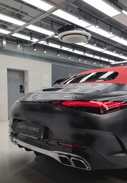 서초 PPF 무광 벤츠 AMG SL63 시공해 드렸어요 / 서울 서초