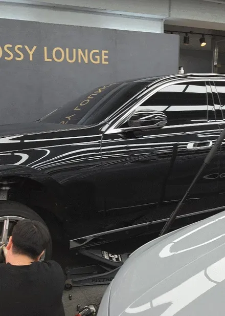 강남 크롬 죽이기 BMW 7시리즈 올블랙, 롤스로이스 같은 분위기로 변신 / 서울 서초