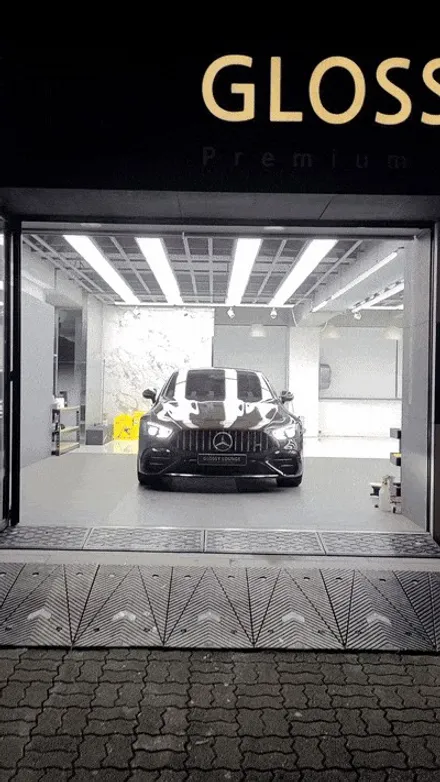 강남 서초 신차광택/유리막코팅 시공 [벤츠 AMG GT43] / 서울 서초
