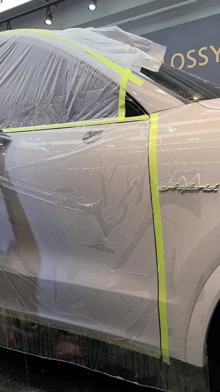 서초 PPF를 해야하는 이유 문콕테러 포르쉐 카이엔 / 서울 서초