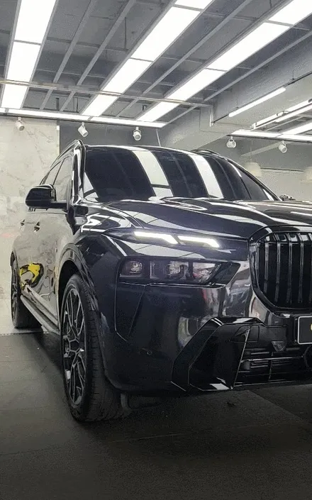 양재동 크롬 죽이기 랩핑 시공 BMW X7 / 서울 서초