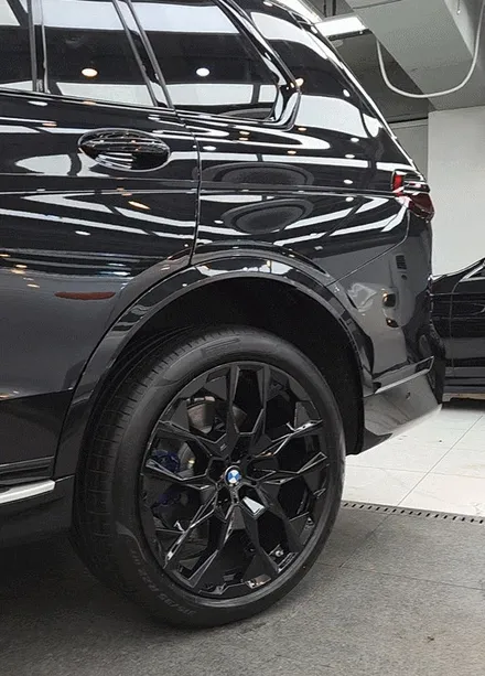 강남구 크롬 죽이기 BMW X7 올블랙 완성 확실한 변화 / 서울 서초