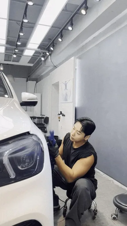 강남 서초 광택/유리막코팅 시공 [벤츠 GLE400d Coupe] / 서울 서초