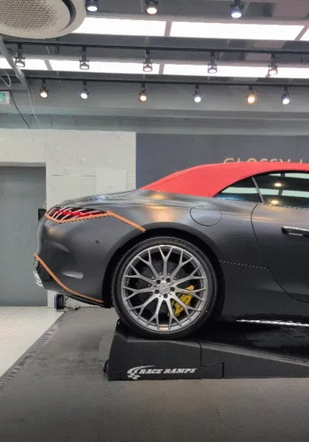 서초 PPF 무광 벤츠 AMG SL63 시공해 드렸어요 / 서울 서초