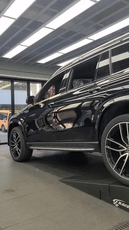서초동 크롬죽이기 세로그릴교체 벤츠 GLS580 블랙포스 / 서울 서초