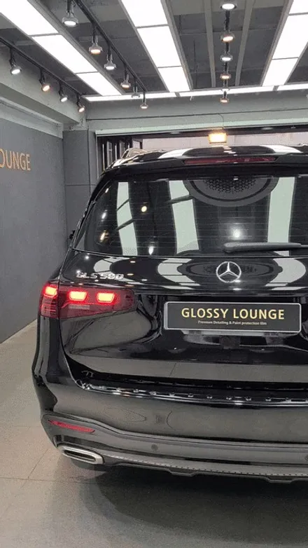서초동 크롬죽이기 세로그릴교체 벤츠 GLS580 블랙포스 / 서울 서초