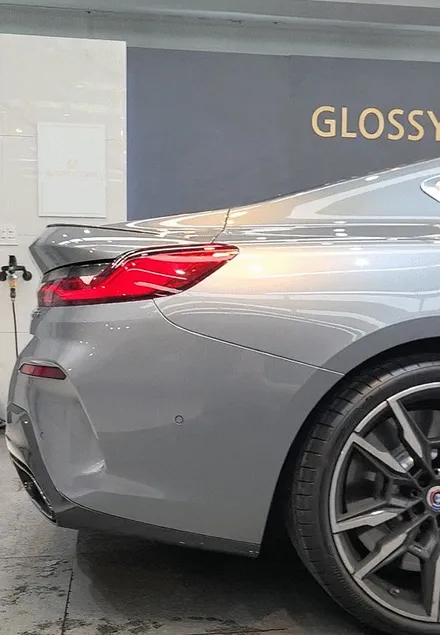양재동 크롬 죽이기 랩핑 시공해 드렸어요 BMW M850i / 서울 서초