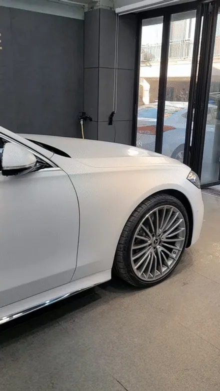서초 PPF 무광 전체시공 벤츠 S500에 입히다 / 서울 서초