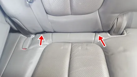 뉴싼타페cm 아이소픽스 개조 설치. isofix 차일드앵커 유아카시트 / 대전 대덕구 중리동