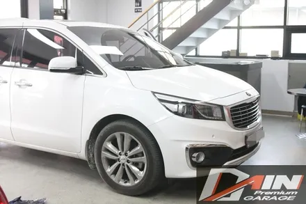 올뉴카니발 4구 LED 안개등 개조! 대전 카니발 전문시공 / 대전 대덕구 중리동