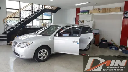 isofix 없는 차량! 아반떼hd 아이소픽스 순정부품 장착 개조! / 대전 대덕구 중리동