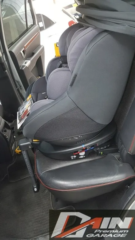 뉴싼타페 아이소픽스 설치! 싼타페CM ISOFIX 앵커 브라켓 개조 / 대전 대덕구 중리동