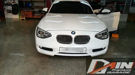 BMW 118D 후방카메라 설치. 대전 수입차 네비매립. / 대전 대덕구 중리동