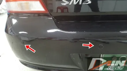 후방감지기 DIY 설치! 삼성 sm3 주차보조시스템! 대전 다인카마트 시공 / 대전 대덕구 중리동