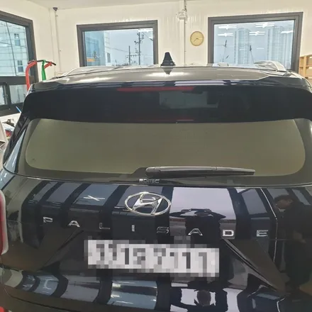 청주 썬팅 솔라가드 hp새턴 팰리세이드 기존 필름 제거 후 새턴시공 / 청주, 세종, 천안