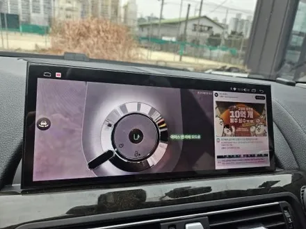 청주 올인원 카플레이 내비게이션 어라운드뷰 서라운드뷰 및 크리스탈기어봉 bmw 640d 장착 / 청주, 세종, 천안
