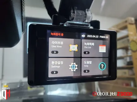청주 수입차 블랙박스 아이나비 Z9000 캐딜락 CT6 장착 / 청주, 세종, 천안