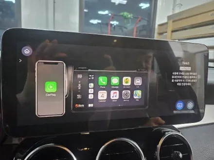 청주 카플레이 안드로이드 오토 벤츠 glc 350e 올인원 장착 / 청주, 세종, 천안