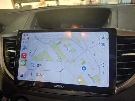 청주 자동차 카플레이 내비게이션 안드로이드 올인원 + AHD 후방카메라 혼다 CRV 장착 / 청주, 세종, 천안