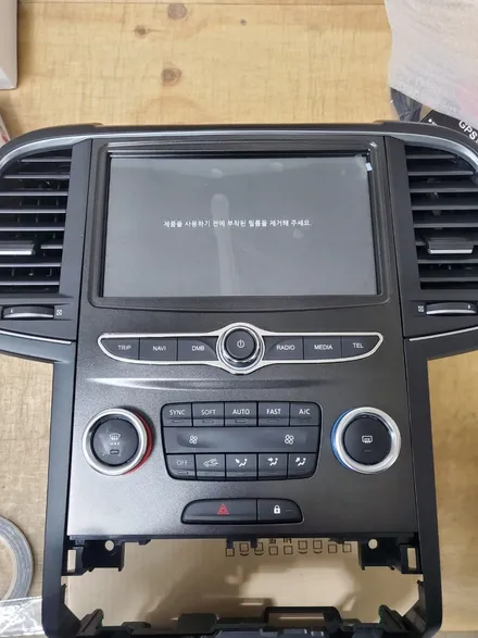 청주 네비게이션 내비매립 QM6 T맵 T6000 미러링 장착 / 청주, 세종, 천안