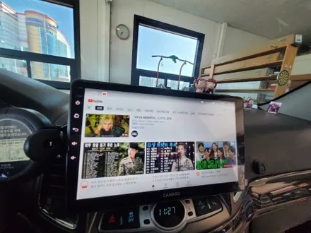 청주 올인원 카나로Q 내비게이션 후방카메라 쉐보레 캡티바 장착 / 청주, 세종, 천안