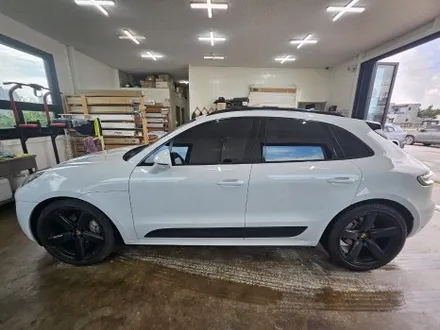 청주 썬팅재시공 포르쉐 마칸s 애니가드 ap80r 열 차단 반사필름 재시공 / 청주, 세종, 천안