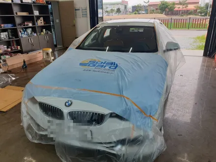 청주 썬팅 솔라가드 기존 필름 제거 후  HP 새턴 BMW 420D 시공! / 청주, 세종, 천안