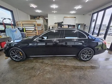 청주 썬팅 재시공 벤츠 E300 애니가드 AP80R 열차단 반사필름 시공 / 청주, 세종, 천안