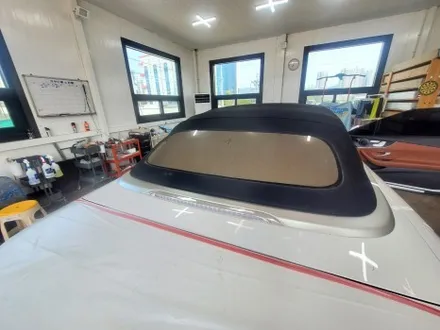 청주 썬팅 재시공 벤츠 E카브리올레 솔라가드HP새턴 시공 / 청주, 세종, 천안