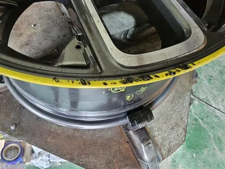 다이아몬드컷팅 휠복원 및 휠도색 휠수리 휠복원 [대전케이휠] 미니쿠퍼s 휠복원 및 옐로우 라인복원 / 대전 대덕구 오정동